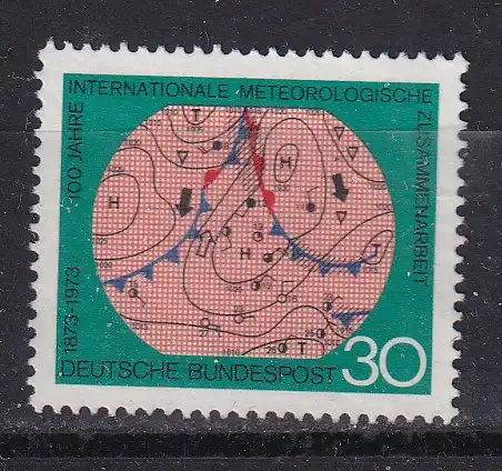 Bundesrep. Deutschland  Nr 760 Gestempelt (Posten)