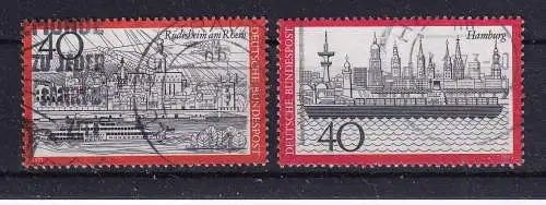 Bundesrep. Deutschland  Nr 761/62 Gestempelt (Posten)