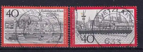 Bundesrep. Deutschland  Nr 761/62 Gestempelt (Posten)
