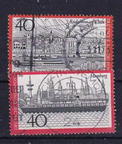 Bundesrep. Deutschland  Nr 761/62 Gestempelt (Posten)