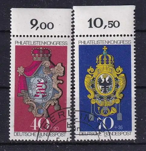Bundesrep. Deutschland  Nr 764/65 Gestempelt (Posten)