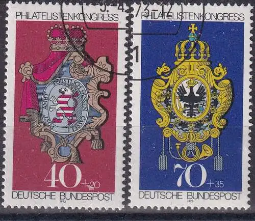 Bundesrep. Deutschland  Nr 764/65 Gestempelt (Posten)