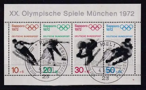 Bundesrep. Deutschland  Nr Block 6 Gestempelt (Posten)