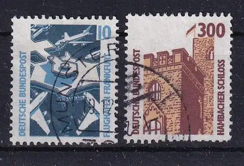 Bundesrep. Deutschland  Nr 1347/48 A Gestempelt (Posten)