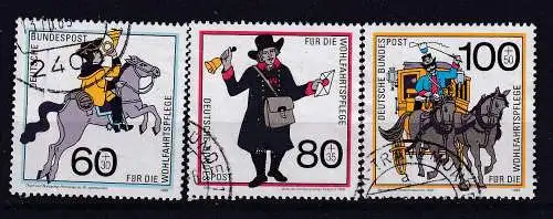 Bundesrep. Deutschland  Nr 1437/39 Gestempelt (Posten)