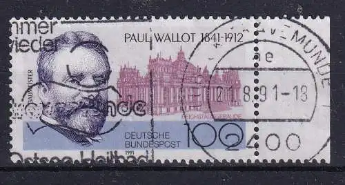 Bundesrep. Deutschland  Nr 1536 Gestempelt (Posten)