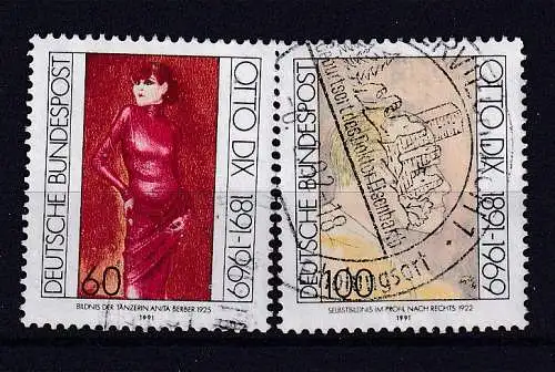 Bundesrep. Deutschland  Nr 1572/73 Gestempelt (Posten)