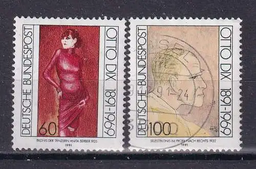 Bundesrep. Deutschland  Nr 1572/73 Gestempelt (Posten)