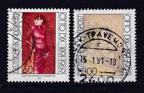 Bundesrep. Deutschland  Nr 1572/73 Gestempelt (Posten)
