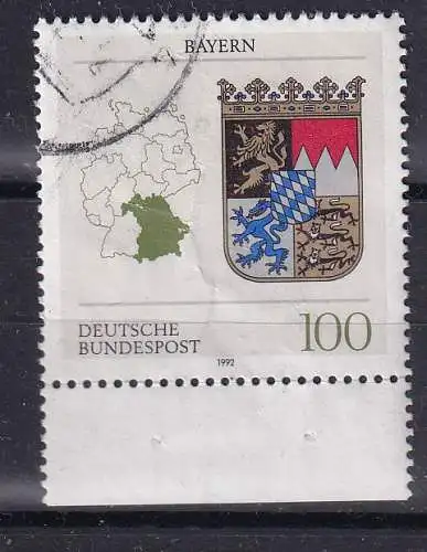 Bundesrep. Deutschland  Nr 1587 Gestempelt (Posten)
