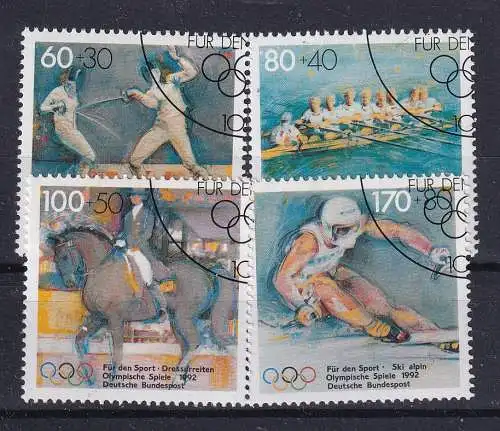Bundesrep. Deutschland  Nr 1592/95 Gestempelt (Posten)