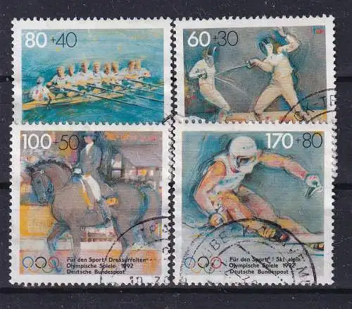 Bundesrep. Deutschland  Nr 1592/95 Gestempelt (Posten)