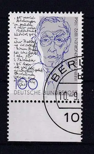 Bundesrep. Deutschland  Nr 1629 Gestempelt (Posten)