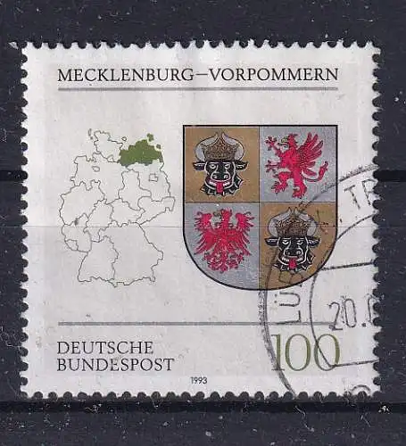 Bundesrep. Deutschland  Nr 1661 Gestempelt (Posten)