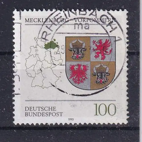 Bundesrep. Deutschland  Nr 1661 Gestempelt (Posten)