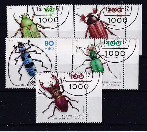 Bundesrep. Deutschland  Nr 1666/70 Gestempelt (Posten)