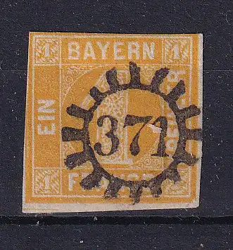 Altdeutschland Bayern  Nr 8 Gestempelt (Posten)