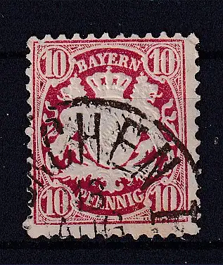 Altdeutschland Bayern  Nr 39 Gestempelt (Posten)