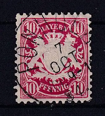 Altdeutschland Bayern  Nr 49 Gestempelt (Posten)