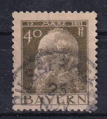 Altdeutschland Bayern  Nr 82 Gestempelt (Posten)
