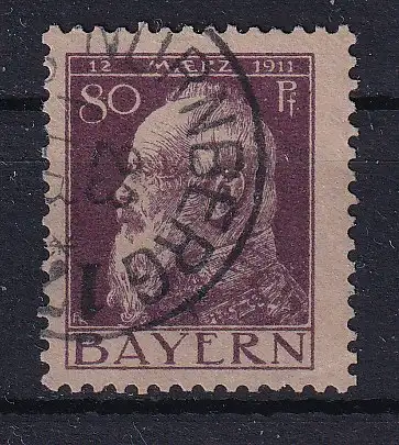 Altdeutschland Bayern  Nr 85 Gestempelt (Posten)