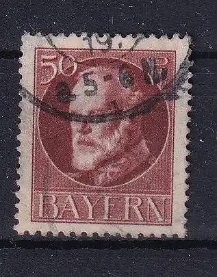 Altdeutschland Bayern  Nr 101 Gestempelt (Posten)