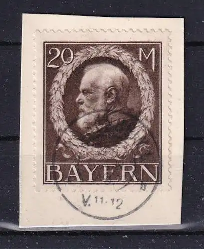 Altdeutschland Bayern  Nr 109 Gestempelt (Posten)