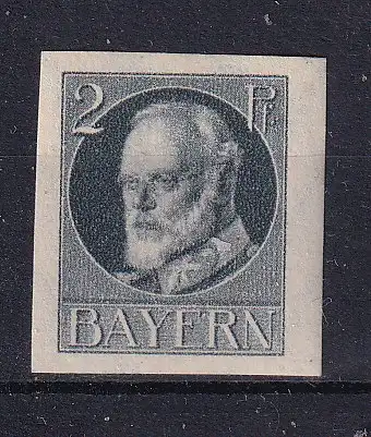 Altdeutschland Bayern  Nr 110 B Falz / Gummimängel / *