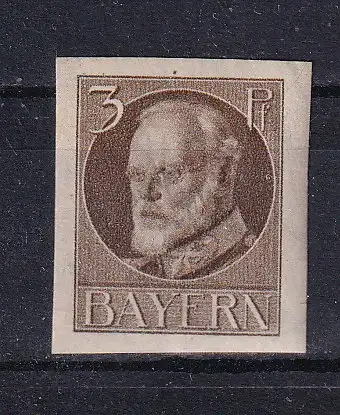 Altdeutschland Bayern  Nr 94 B Falz / Gummimängel / *