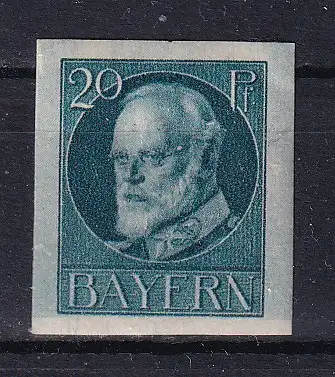 Altdeutschland Bayern  Nr 97 B Falz / Gummimängel / *