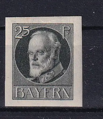 Altdeutschland Bayern  Nr 98 B Falz / Gummimängel / *