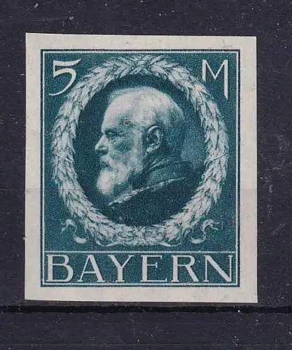 Altdeutschland Bayern  Nr 107 B Falz / Gummimängel / *