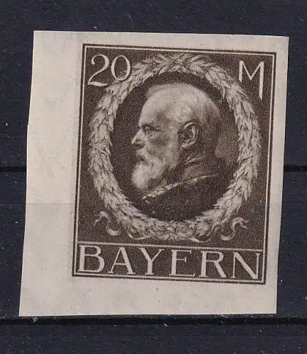 Altdeutschland Bayern  Nr 109 B Falz / Gummimängel / *