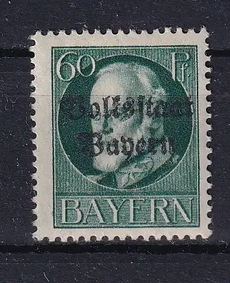 Altdeutschland Bayern  Nr 126 Falz / Gummimängel / *