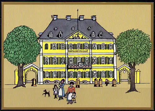 AK - Jubiläum 500 Jahre Post - JPK 01/09 - Postamt Bonn 1879