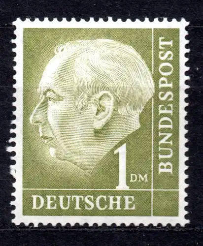 BRD, Mi-Nr. 194 **, DS Bundespräsident Theodor Heuss I