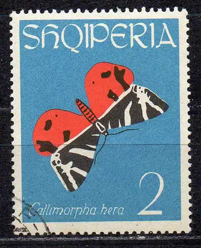 Albanien, Mi-Nr. 774 gest., Schmetterling