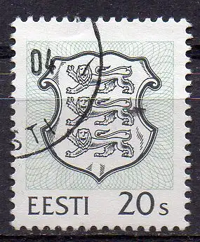 Estland, Mi-Nr. 266 gest., Staatswappen
