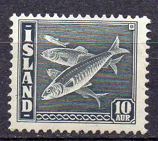 Island, Mi-Nr. 237 *, Fisch - Heringe