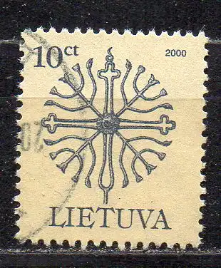 Litauen, Mi-Nr. 717 I gest., geschmiedete Denkmalspitzen