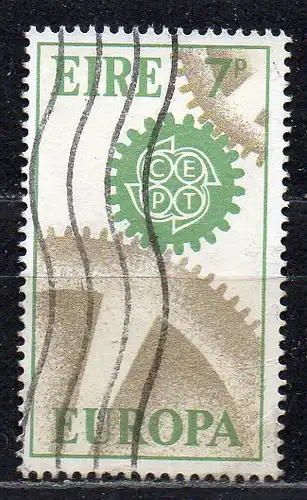 Irland, Mi-Nr. 192 gest., Europa CEPT 1967