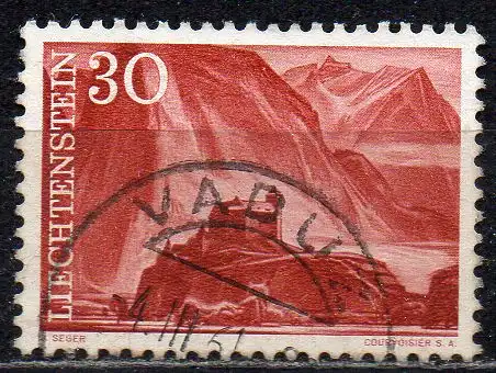 Liechtenstein, Mi-Nr. 383 gest., Schloß Gutenberg