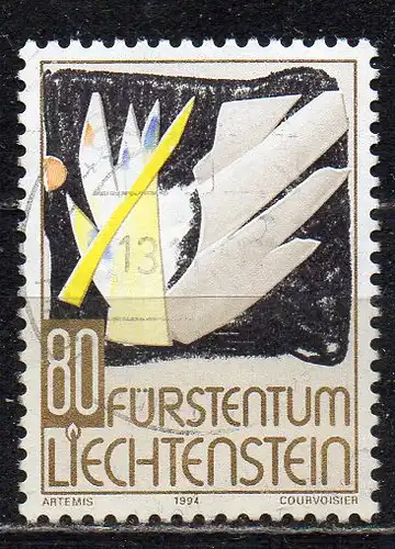 Liechtenstein, Mi-Nr. 1097 gest., Weihnachten 1994