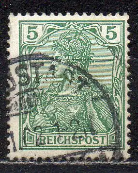 Deutsches Reich, Mi-Nr. 55 gest., Germania - REICHSPOST