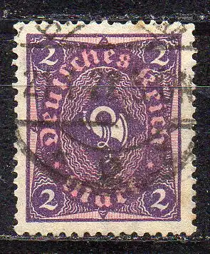Deutsches Reich, Mi-Nr. 171 gest., WZ Rauten