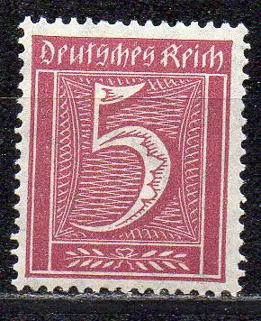 Deutsches Reich, Mi-Nr. 158 **, WZ Rauten