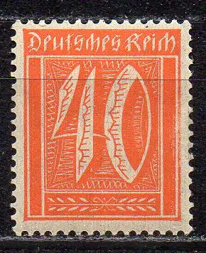 Deutsches Reich, Mi-Nr. 163 **, WZ Rauten