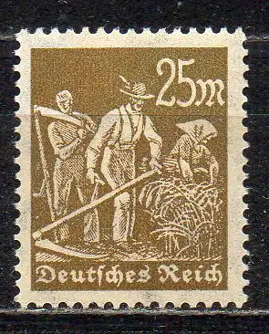 Deutsches Reich, Mi-Nr. 242 **, Arbeiter