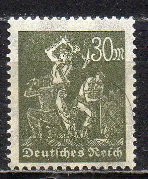 Deutsches Reich, Mi-Nr. 243 **, Arbeiter