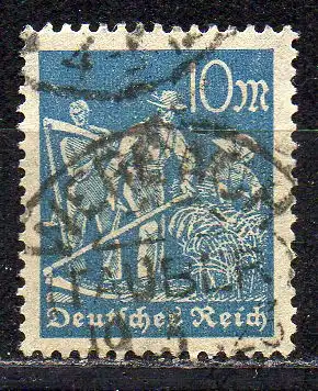 Deutsches Reich, Mi-Nr. 239 gest., Arbeiter